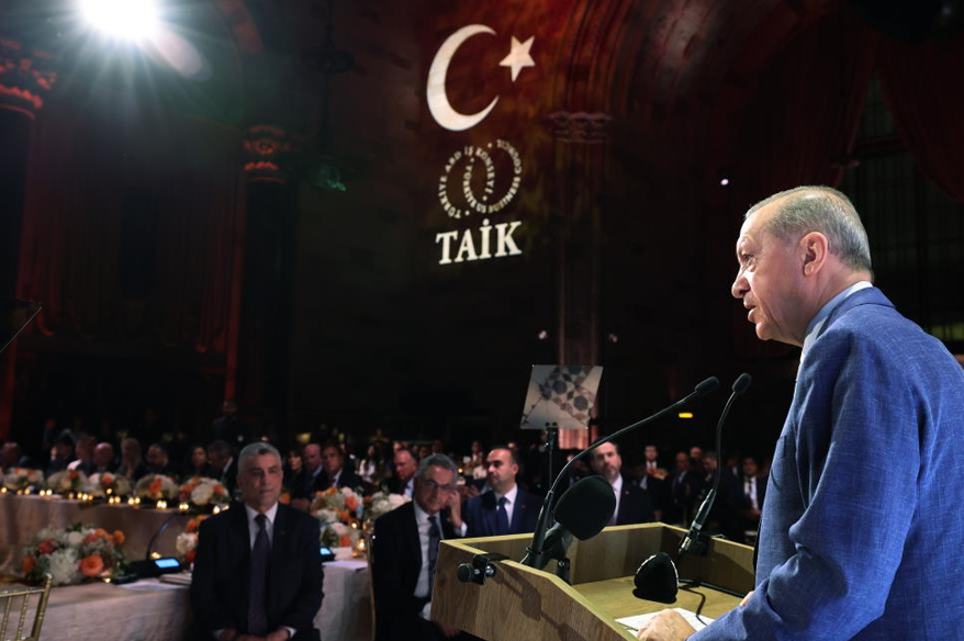 Cumhurbaşkanı Erdoğan ABDde iş dünyası ile buluştu