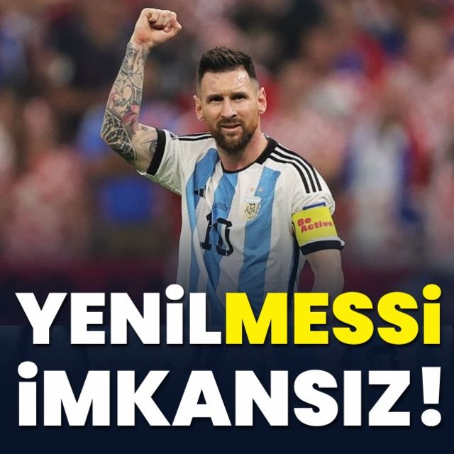 Messi den Dünya Kupası nda yeni rekorlar