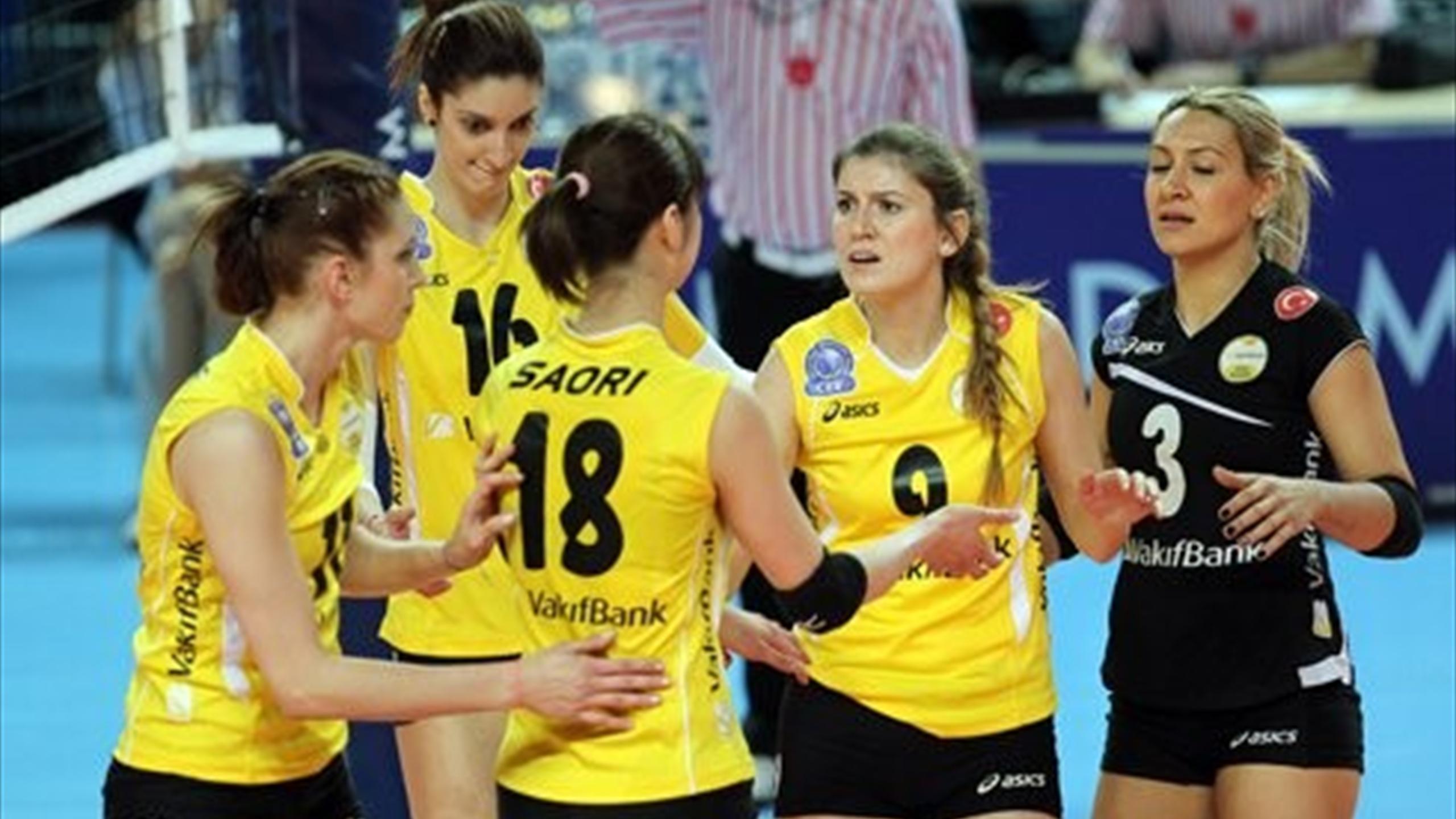 Vakıfbank Sırbistan ta kazandı