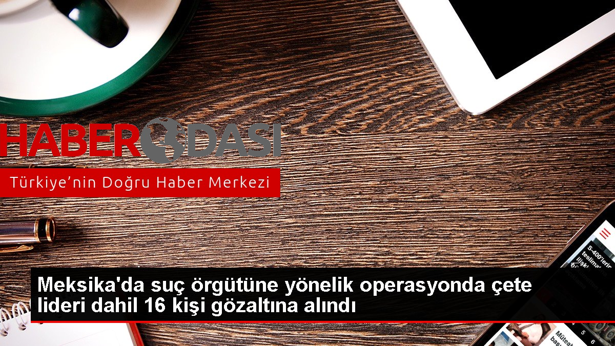 Meksika'da suç örgütüne yönelik operasyonda çete lideri dahil 16 kişi gözaltına alındı