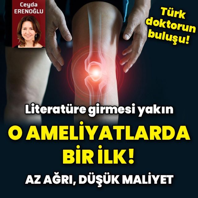 Literatüre girmesi yakın Diz ön çapraz bağ rekonstrüktif ameliyatına Türk dokunuşu