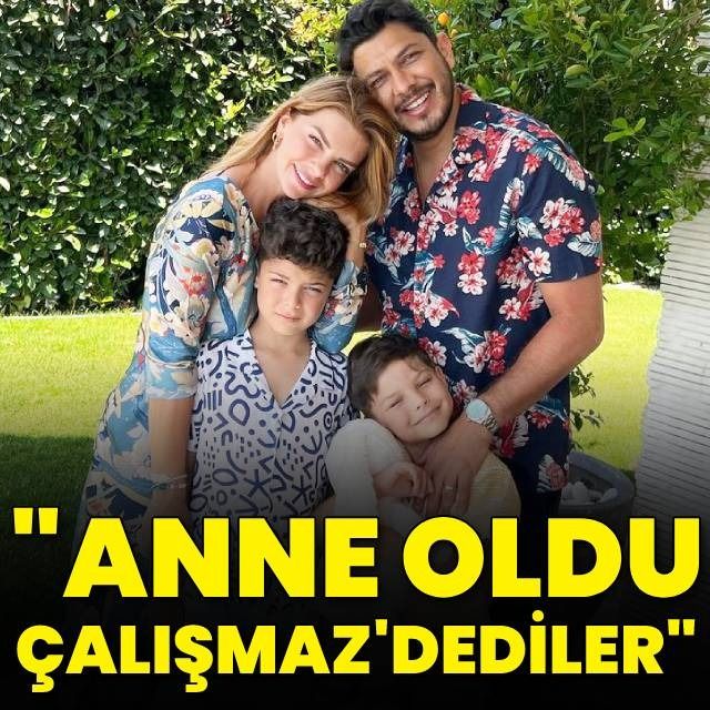 Pelin Karahan Anne oldu çalışmaz dediler