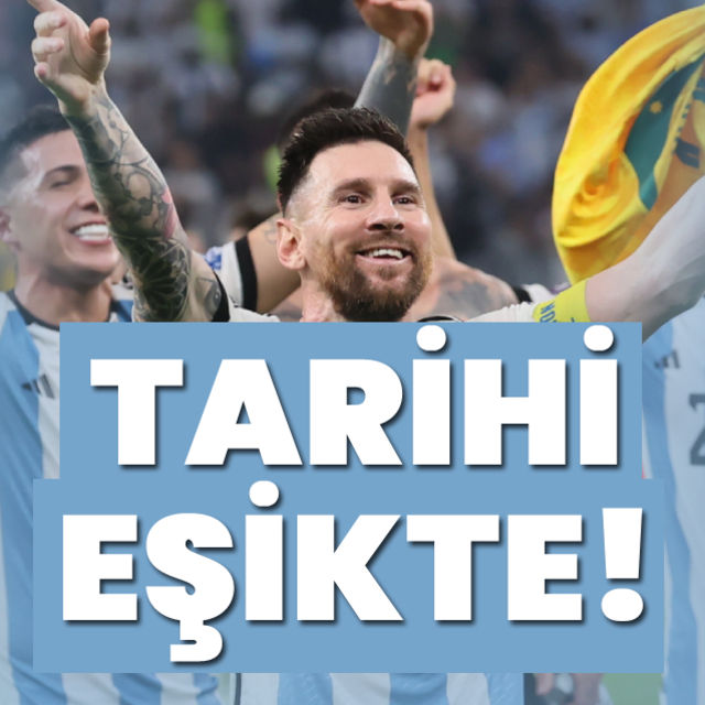 Lionel Messi tarihe geçmenin eşiğinde