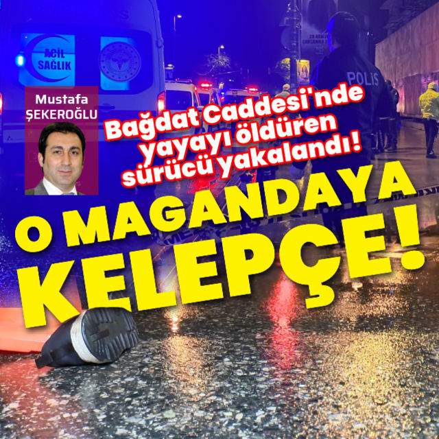 Bağdat Caddesi nde yayaya çarparak ölümüne neden olduğu belirlenen sürücü adliyeye sevk edildi