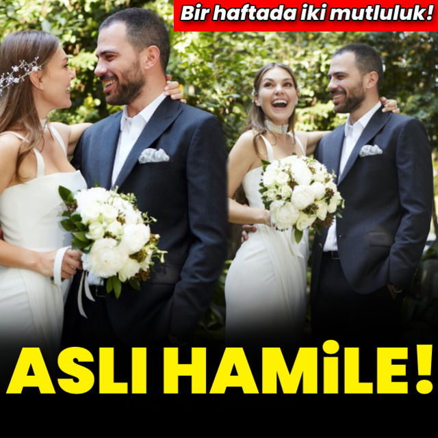 Aslı Enver hamile