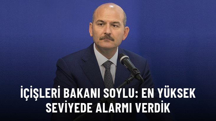 Kahramanmaraş taki deprem sonrası Bakan Soylu dan ilk açıklama  En yüksek seviyede alarmı verdik