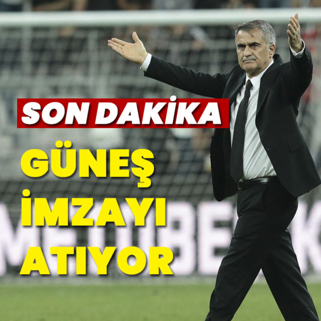 Son dakika Beşiktaş haberleri  Şenol Güneş imzayı atıyor