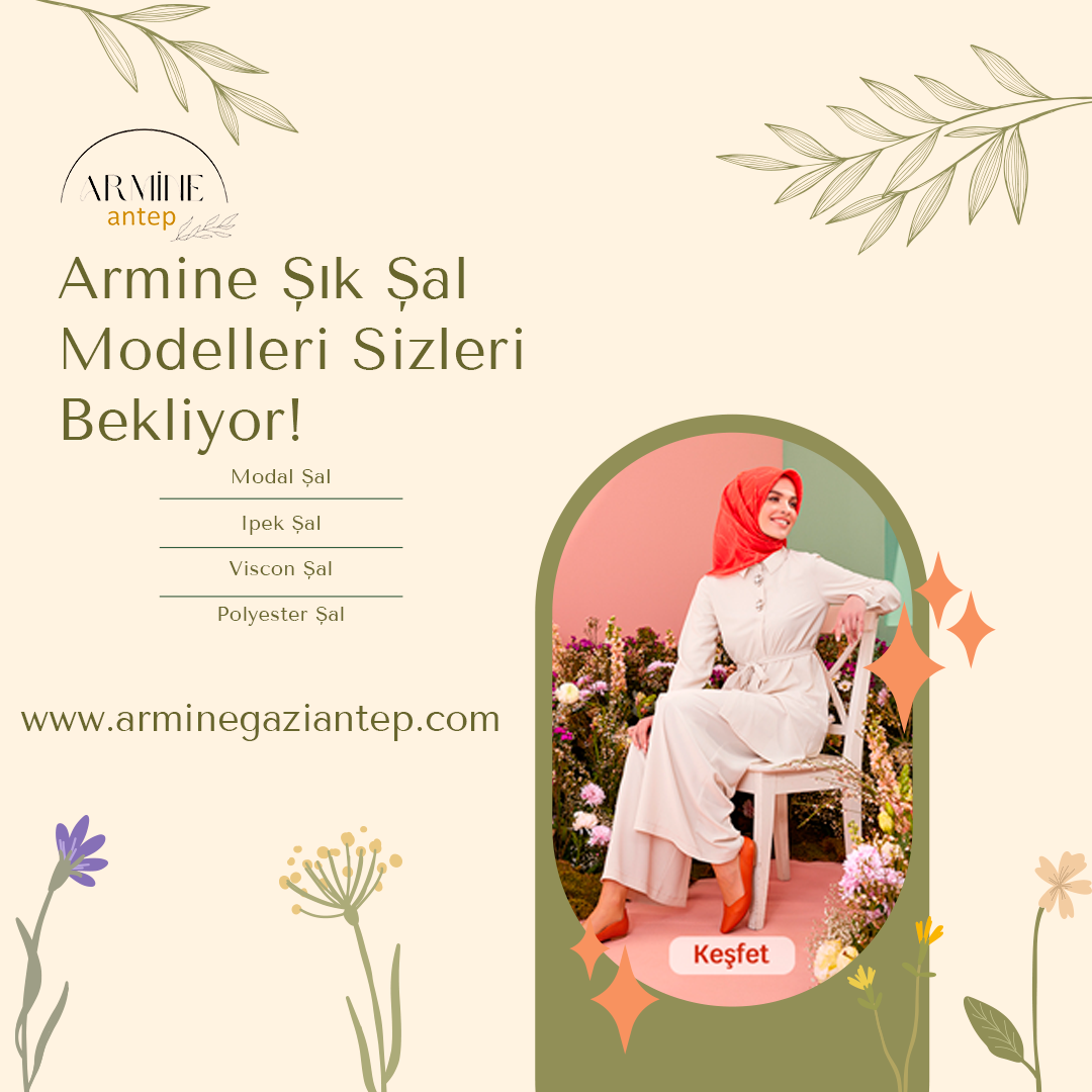 Armine Şık Şal Modelleri Sizleri Bekliyor