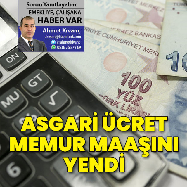 Memur maaşı ile asgari ücret makası nasıl daraldı