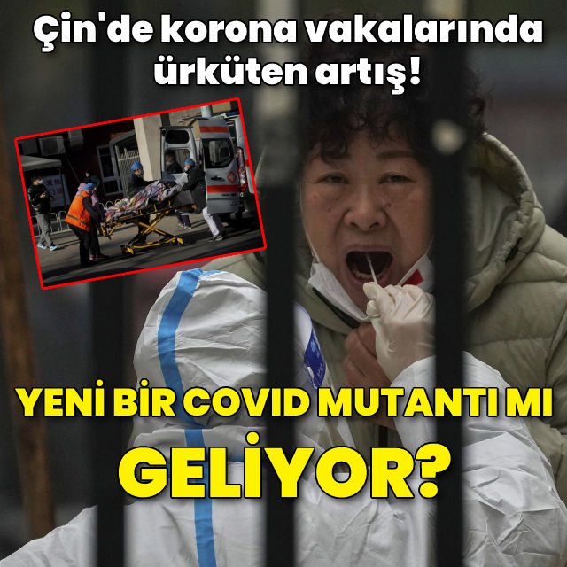 Çin deki Covid dalgası yeni bir koronavirüs mutantına neden olabilir