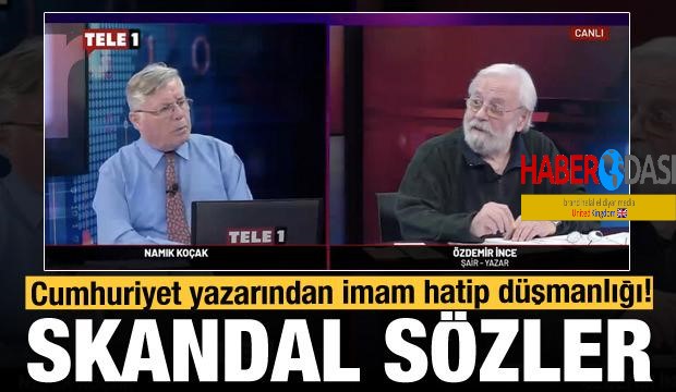 Cumhuriyet yazarından imam hatip düşmanlığı Skandal sözler