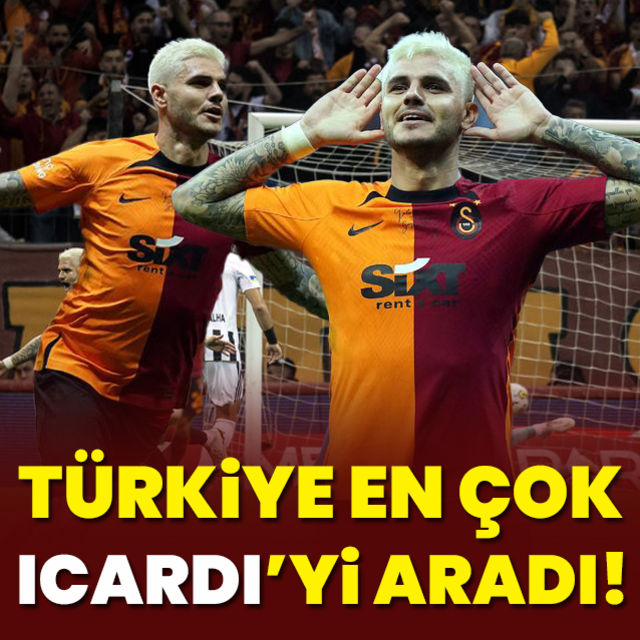 Türkiye en çok Mauro Icardi yi aradı