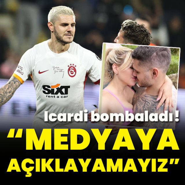 Mauro Icardi den çok sert Wanda Nara tepkisi Medyaya açıklayamayız