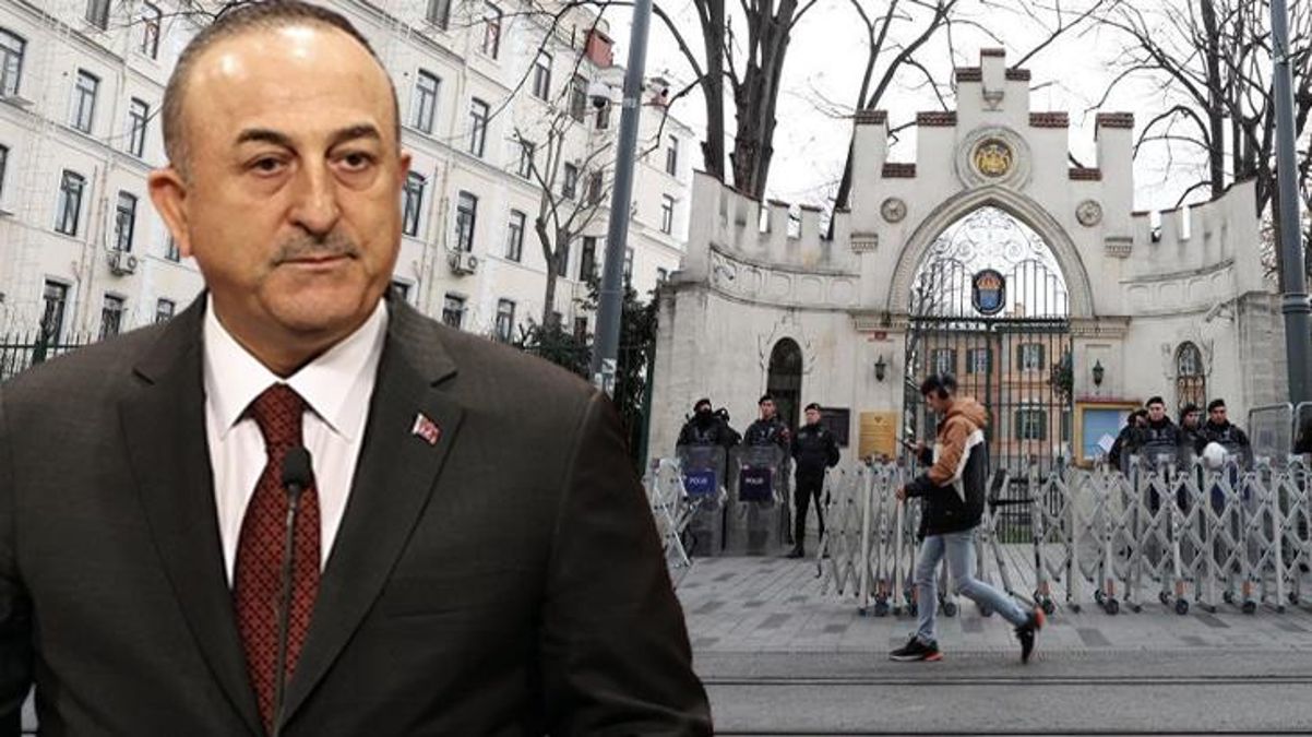 Bakan Çavuşoğlu  Dışişleri ne çağrılan 9 ülke büyükelçisine verilen mesajı paylaştı