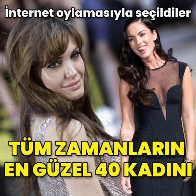 Tüm zamanların en güzel 40 kadını