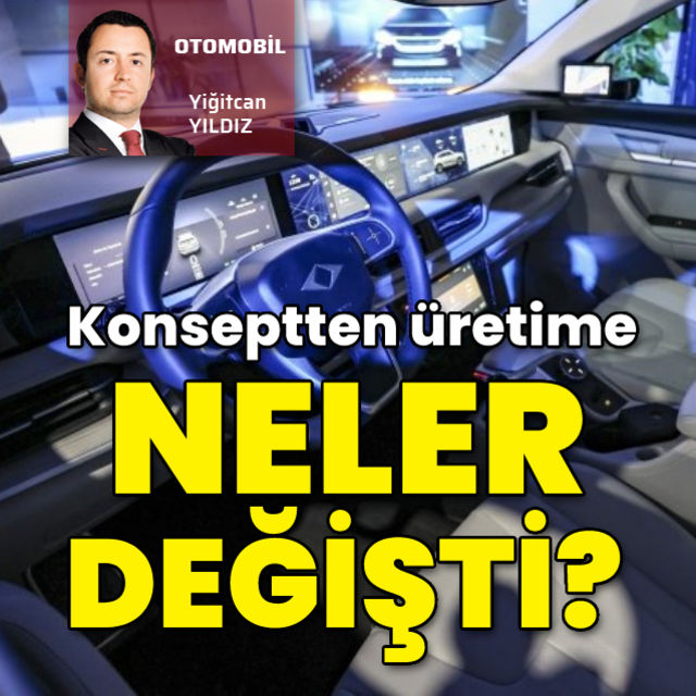 Togg da konseptten üretime neler değişti