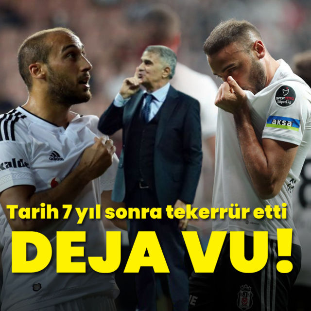 Beşiktaş ta tarih tekerrür etti