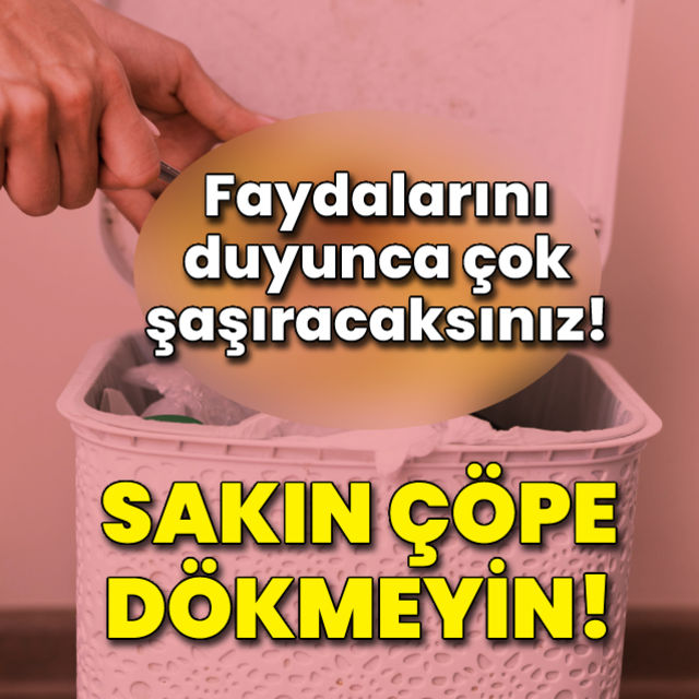 Sakın çöpe dökmeyin, faydalarını duyunca çok şaşıracaksınız  Tam bir antioksidan kaynağı Bakterileri öldürüp bağışıklığı güçlendiriyor