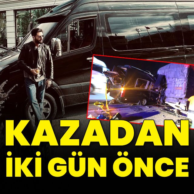 Tolga Güleryüz kazadan iki gün önce paylaşmış