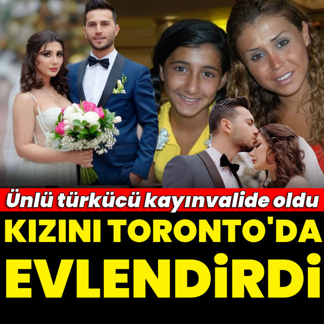 Ceylan ın kızı Melodi evlendi