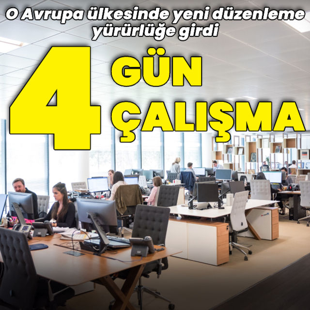 Belçika da haftada 4 gün çalışma düzenlemesi başladı