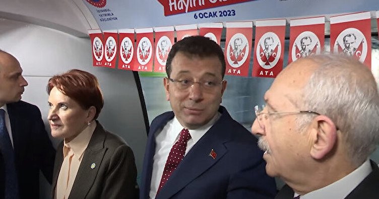 Kılıçdaroğlu Akşener ve İmamoğlunun ilginç metro diyaloğu Durma işi nasıl oluyor