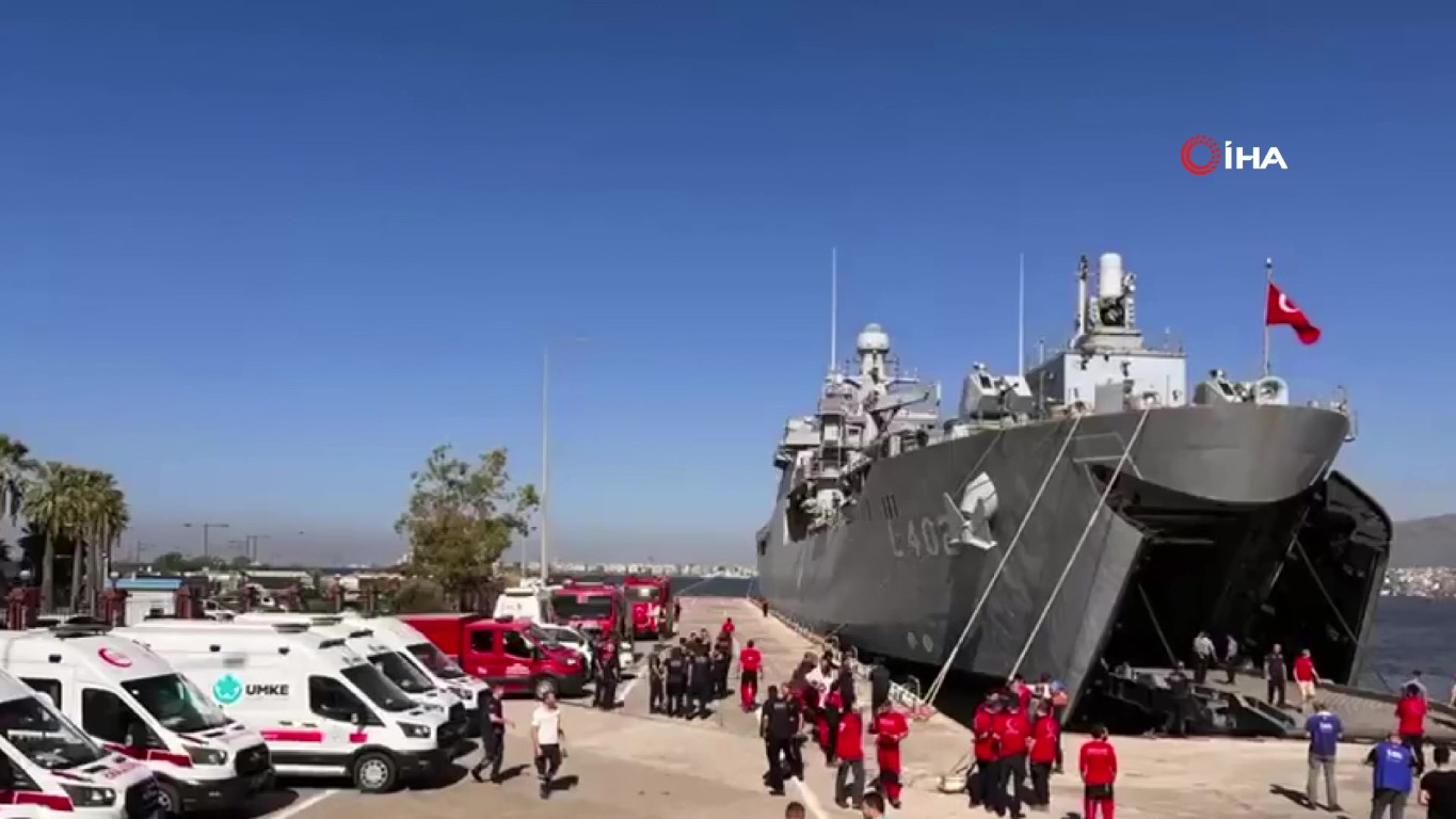 MSB TCG SANCAKTAR ve TCG BAYRAKTAR gemileri Libyaya ulaştı