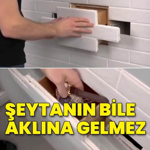 Sosyal medya kullanıcılarının paylaştığı gizli geçitler kapılar ve bölmeler