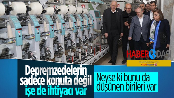 Gaziantepte deprem sonrası OSBler ayağa kaldırılıyor 200 ek iş yeri yapılacak