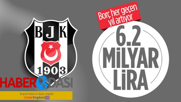 Beşiktaşın toplam borcu açıklandı 62 milyar lira