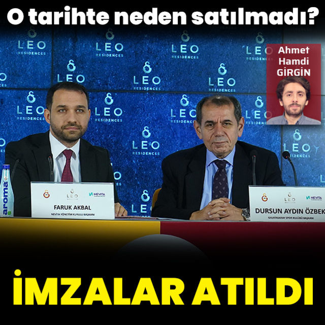 Galatasaray ile gayrimenkul yatırım şirketi Nevita arasında iş birliği anlaşması