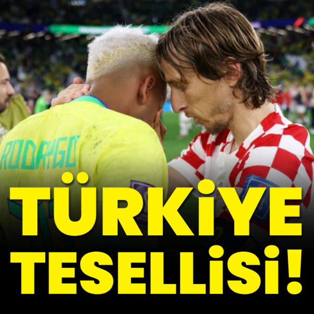 Modric ten Rodrygo ya  Türkiye  tesellisi