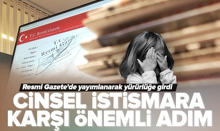 Cinsel istismara karşı Araştırma Komisyonu kuruldu Karar Resmi Gazetede GÜNDEM