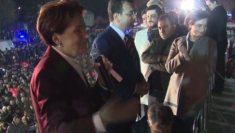 İmamoğlu ve Akşener den açıklamalar