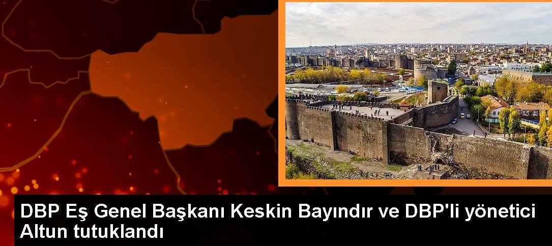 DBP Eş Genel Başkanı Keskin Bayındır ve DBP li yönetici Altun tutuklandı